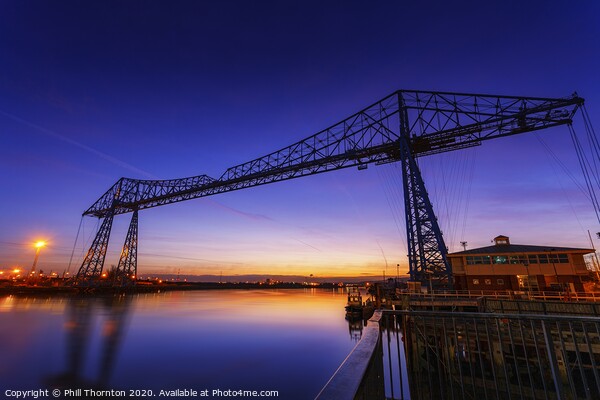 Tees Transporter bridge. No.2  Picture Board by Phill Thornton