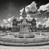 Buy canvas prints of Doulton Fountain, Glasgow Green by Phill Thornton