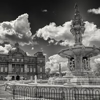 Buy canvas prints of Doulton Fountain, Glasgow Green No. 2 by Phill Thornton