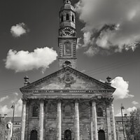 Buy canvas prints of St. Andrew's in the Square, Glasgow church. by Phill Thornton