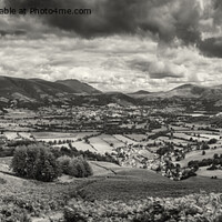 Buy canvas prints of Panoramic view of the northern Lake District No. 2 by Phill Thornton