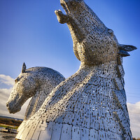 Buy canvas prints of The Kelpies No.3 by Phill Thornton