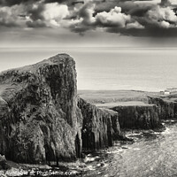 Buy canvas prints of Neist Point panorama, Isle of Skye  by Phill Thornton