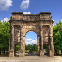 Buy canvas prints of Mclennan Arch Glasgow by Phill Thornton
