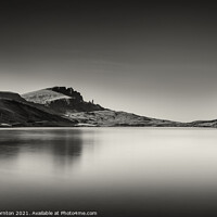 Buy canvas prints of The Old Man of Storr No. 2 Monochrome. by Phill Thornton
