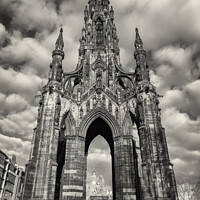 Buy canvas prints of Majestic Monument A Tribute to Walter Scott by Phill Thornton