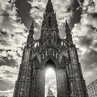 Buy canvas prints of The Scott Monument No.2 by Phill Thornton