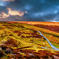 Buy canvas prints of Storm over the Long Mynd by Scott Paul