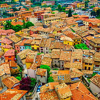 Buy canvas prints of Rooftops by Scott Paul