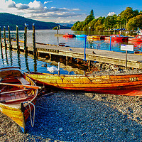 Buy canvas prints of Rowing Boats by Scott Paul