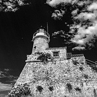 Buy canvas prints of Lighthouse (noir) by Scott Paul