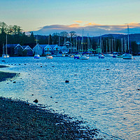 Buy canvas prints of Windermere at Dusk by Scott Paul