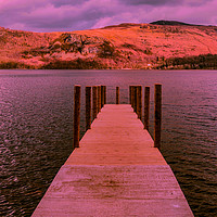 Buy canvas prints of Twilight over Derwent Water by Scott Paul