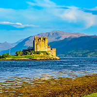 Buy canvas prints of Eileen Donan Castle, Scottish Highlands by Scott Paul