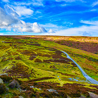 Buy canvas prints of The Long Mynd by Scott Paul