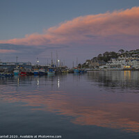Buy canvas prints of Harbour sunset light by Steve Mantell
