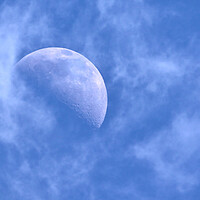 Buy canvas prints of The Moon Through Clouds by Susan Snow
