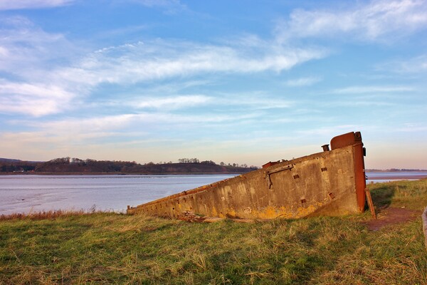 Purton Ships’ Graveyard - FCB 75 Picture Board by Susan Snow