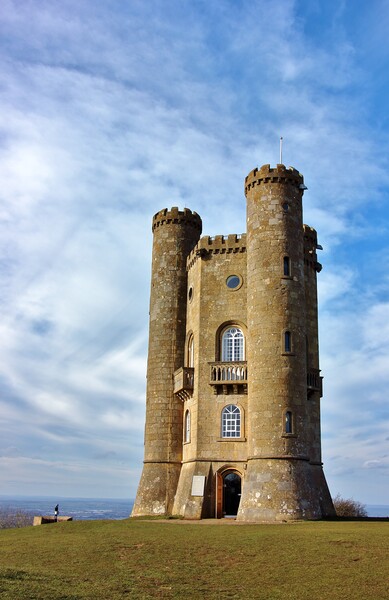 Broadway Tower Picture Board by Susan Snow
