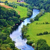 Buy canvas prints of River Wye by Susan Snow