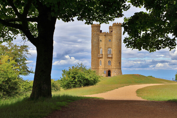 Broadway Tower in the Cotswolds Picture Board by Susan Snow