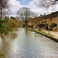 Buy canvas prints of Bourton-on-the-Water, Cotswolds by Susan Snow
