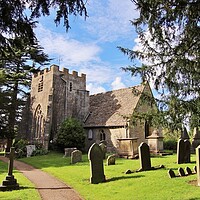 Buy canvas prints of St. Catherine's Church Staverton by Susan Snow