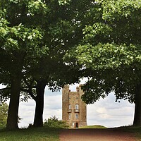 Buy canvas prints of Broadway Tower in the Cotswolds by Susan Snow