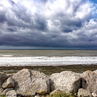 Buy canvas prints of Coastal Clouds by Mike Hughes