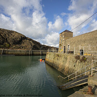 Buy canvas prints of Amlwch harbour  by Mike Hughes
