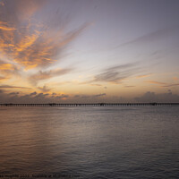 Buy canvas prints of Maldive Sunrise by Mike Hughes