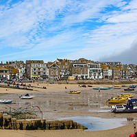 Buy canvas prints of St Ives by Mike Hughes