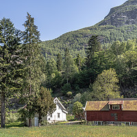 Buy canvas prints of Flam in Norway by Mike Hughes