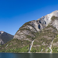 Buy canvas prints of Norwegian fjords by Mike Hughes