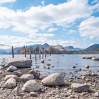 Buy canvas prints of Derwent Water by Mike Hughes