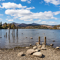 Buy canvas prints of Derwent Water by Mike Hughes