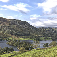 Buy canvas prints of Rydal water by Mike Hughes