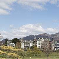 Buy canvas prints of Keswick from the park by Mike Hughes
