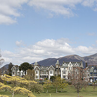 Buy canvas prints of Keswick town by Mike Hughes