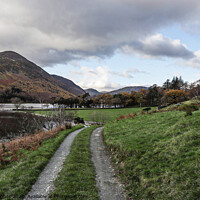 Buy canvas prints of Buttermere's Beauty by Mike Hughes