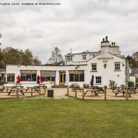 Buy canvas prints of Wateredge Inn Ambleside. by Mike Hughes
