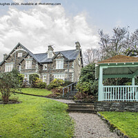 Buy canvas prints of The Lakehouse hotel, Ambleside by Mike Hughes