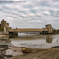 Buy canvas prints of Conway Castle by Mike Hughes