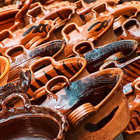 Buy canvas prints of Pottery "ollas" by Martha Lilia Guzmán Marín