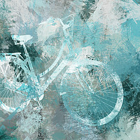 Buy canvas prints of There was a Bike by Martha Lilia Guzmán Marín