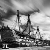Buy canvas prints of HMS Victory by Slawek Staszczuk