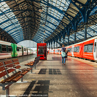 Buy canvas prints of Brighton Station by Slawek Staszczuk