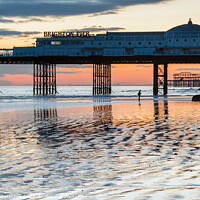 Buy canvas prints of Sunset in Brighton by Slawek Staszczuk