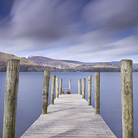 Buy canvas prints of Ashness Jetty, Derwentwater, Lake District. UK by Wendy McDonnell