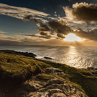 Buy canvas prints of Scottish Sunset  by Kingsley Summers